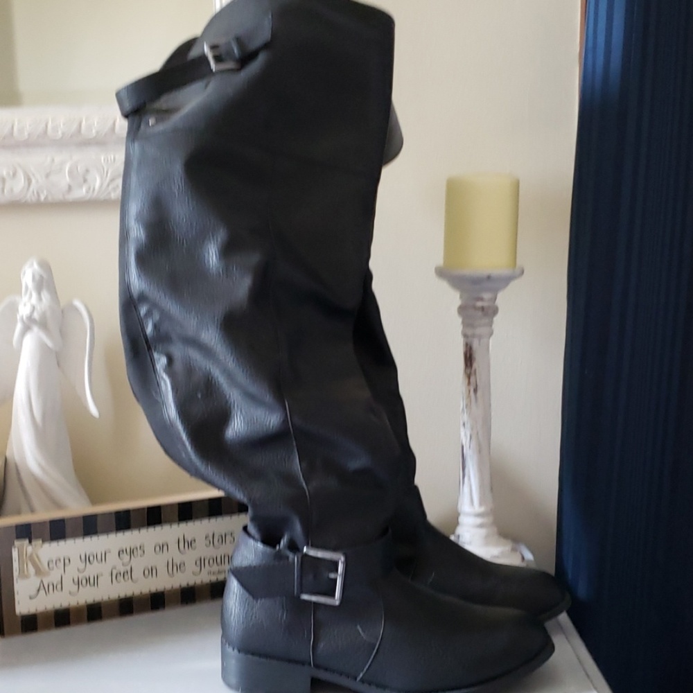 Above the knee boots